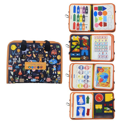 Felt Busy Board for Kids Fine Motor Skills