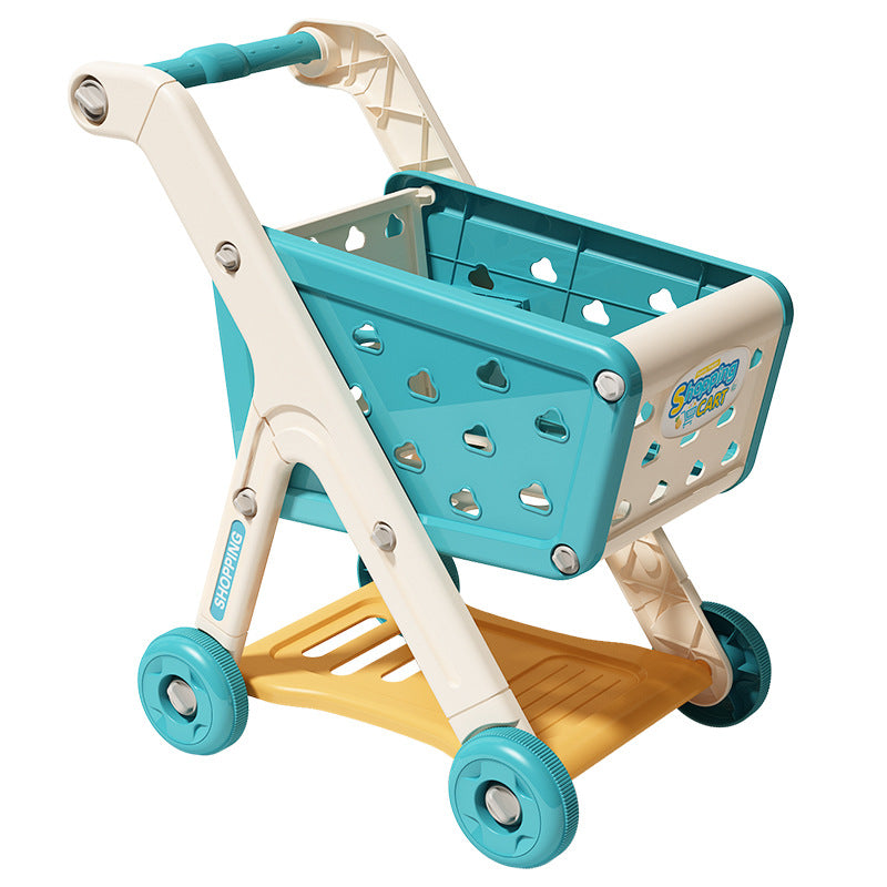 Kids Shopping Cart Pretend Play Set