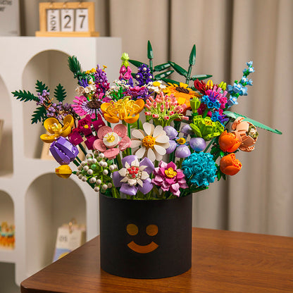 Flower Bouquet Building Blocks Kit In the Name of Flower 36pcs Smile Bucket