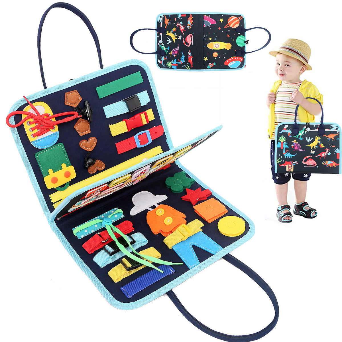 Felt Learning Boards for Kids – 17 Designs