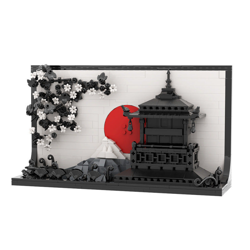 Japanese Art-Inspired Building Block Set