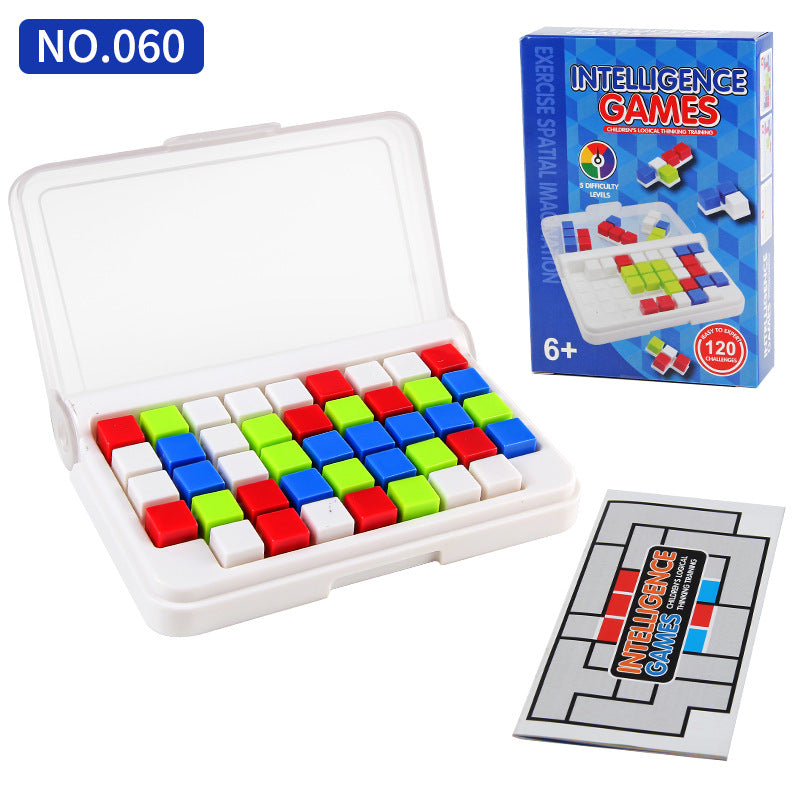 Mini Logic Puzzles – Beads, Shapes & Ring Options