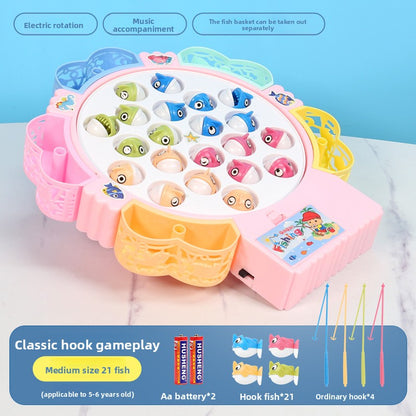 Electric Fishing Game Toy for Kids
