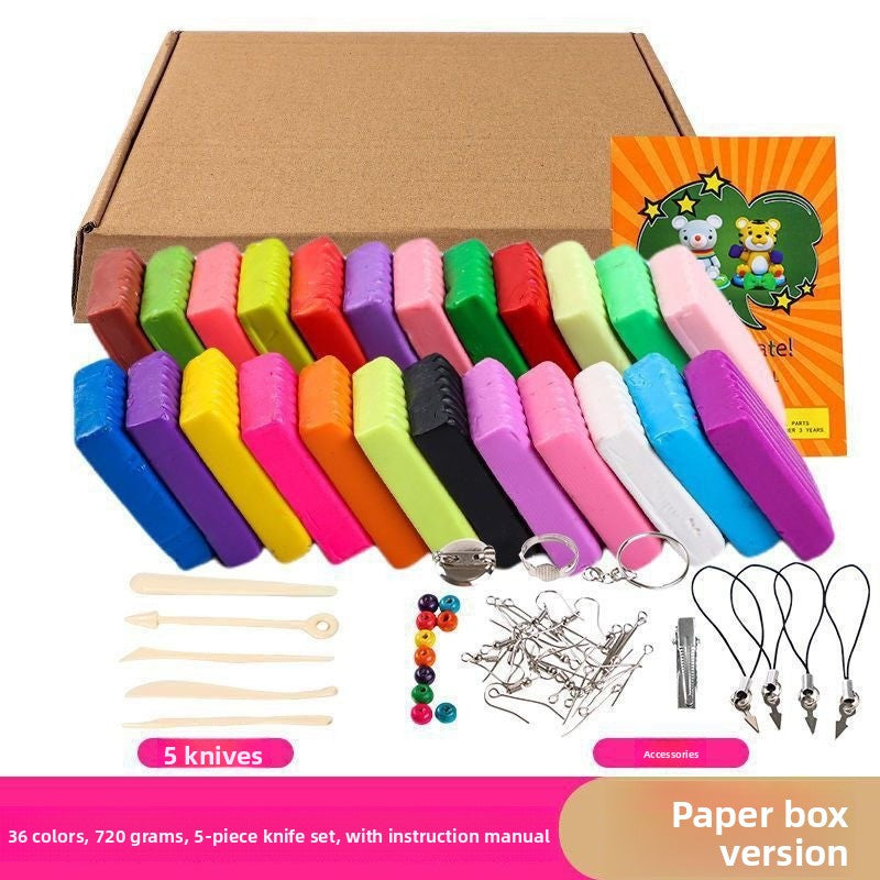 Soft Modeling Clay Set with Color Options
