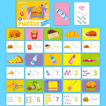 Montessori Wooden Educational Puzzle Board