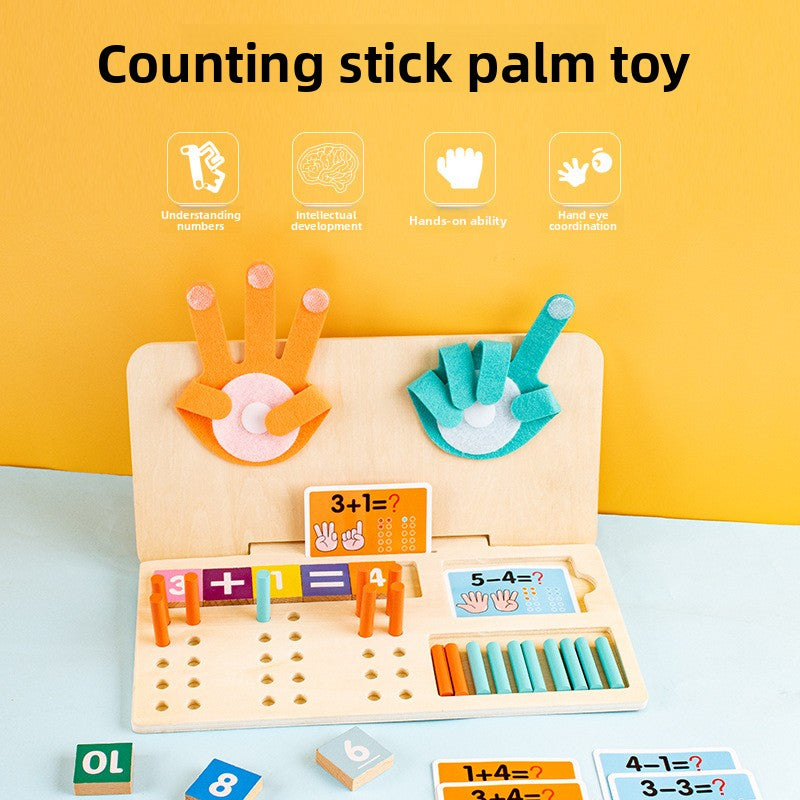Montessori Finger Math Learning Toys for Kids