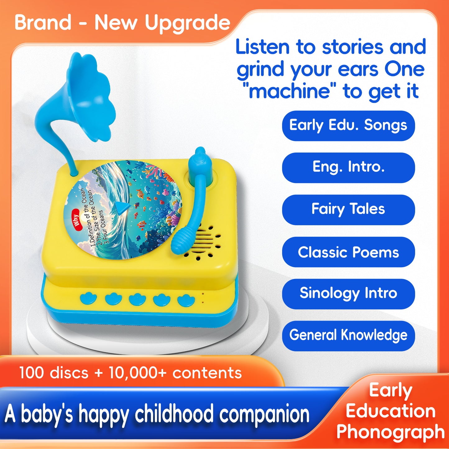 English Point Reading Voice Learning Toy