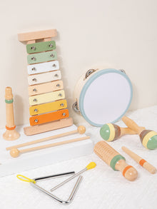 Montessori Wooden Musical Instrument Set – Music, Rhythm & Interactive Play