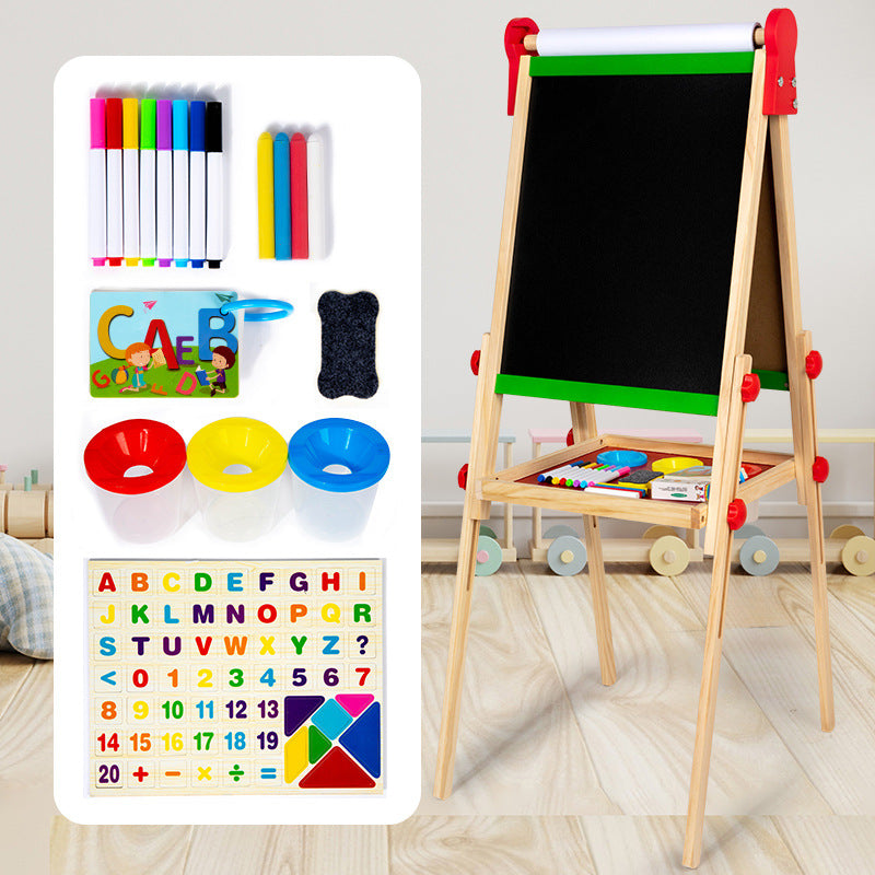 Double-Sided Drawing Board for Kids