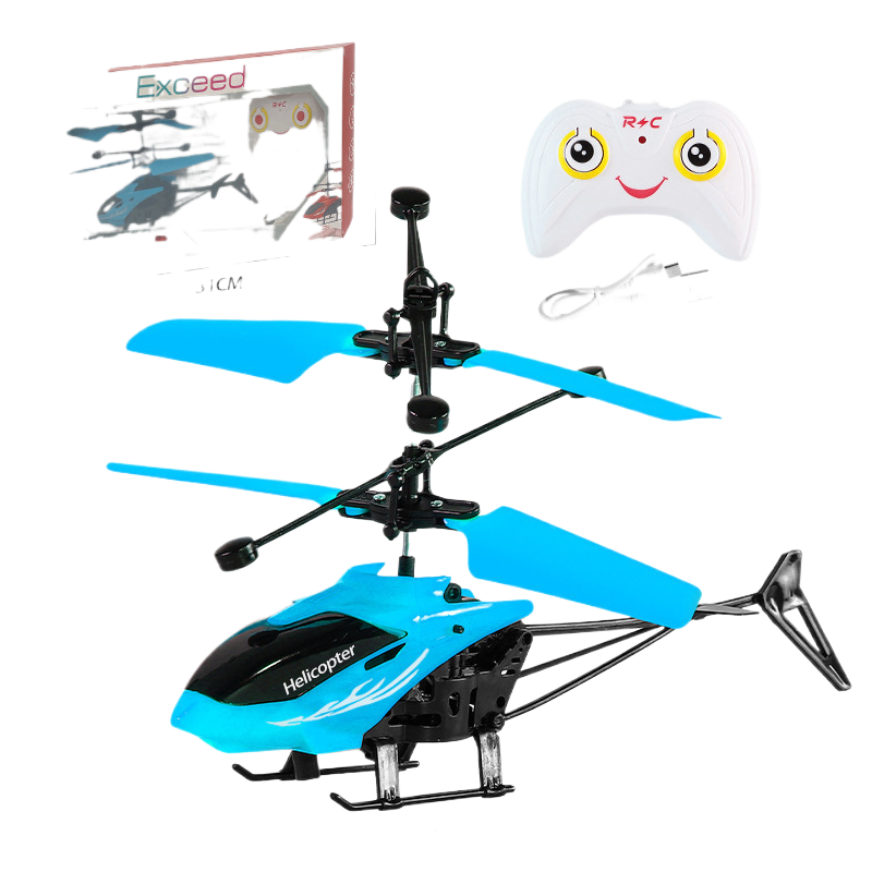 Rechargeable Remote Control Helicopter for Kids Blue?remote control