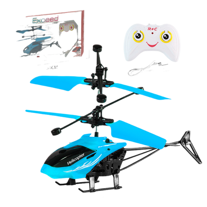 Remote controlled airplane helicopter rechargeable children's toy