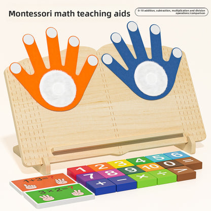 Montessori Finger Math Learning Toys for Kids
