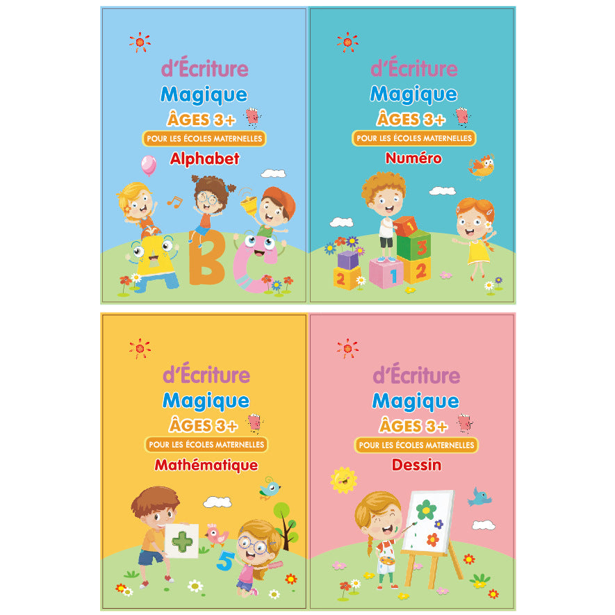 Reusable Groove Handwriting Practice Book