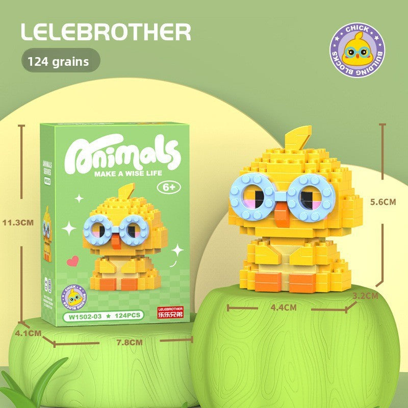 Animal Building Blocks for Creative STEM Play