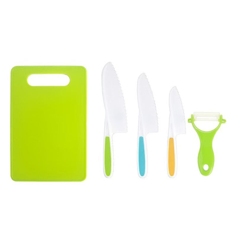 Kids Plastic Kitchen Knife Toy Set