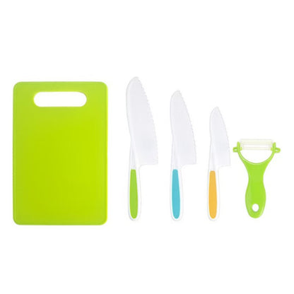 Kids Plastic Kitchen Knife Toy Set
