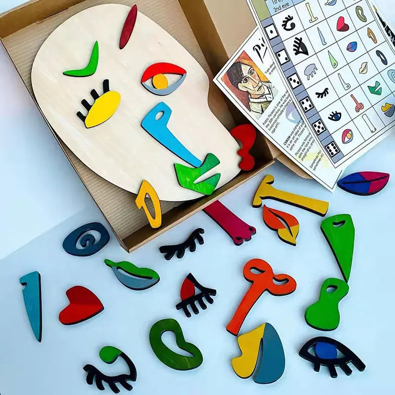 Master Minds: Wooden Montessori Educational Jigsaw Puzzle for Kids! 🧩🌳