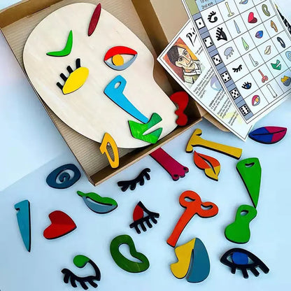 Master Minds: Wooden Montessori Educational Jigsaw Puzzle for Kids! 🧩🌳