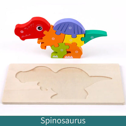 Explore & Learn: Wooden Educational Puzzle Toys for Kids! 🌳🧩