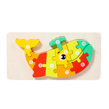 Explore & Learn: Wooden Educational Puzzle Toys for Kids! 🌳🧩