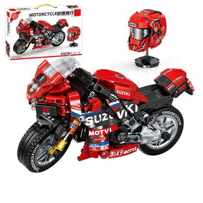 Build the Ride: Motorcycle Model Educational Toy for Future Engineers! 🏍️🧠