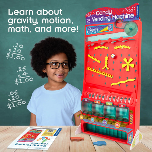 Build Your Own Vending Machine
Educational Toys for Kids
STEM Toys for Children
Candy Dispenser Kit
Coin Sorting Machine for Kid