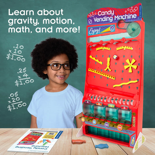 Build Your Own Vending Machine
Educational Toys for Kids
STEM Toys for Children
Candy Dispenser Kit
Coin Sorting Machine for Kid