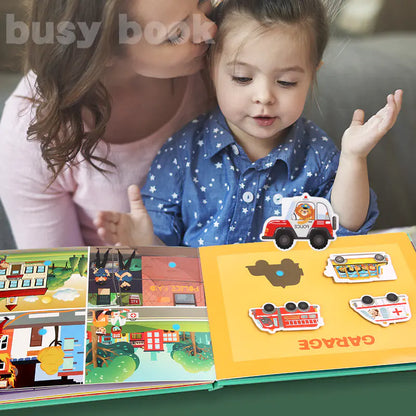 Dive into Discovery: Educational Sticker Book Set for Endless Learning!