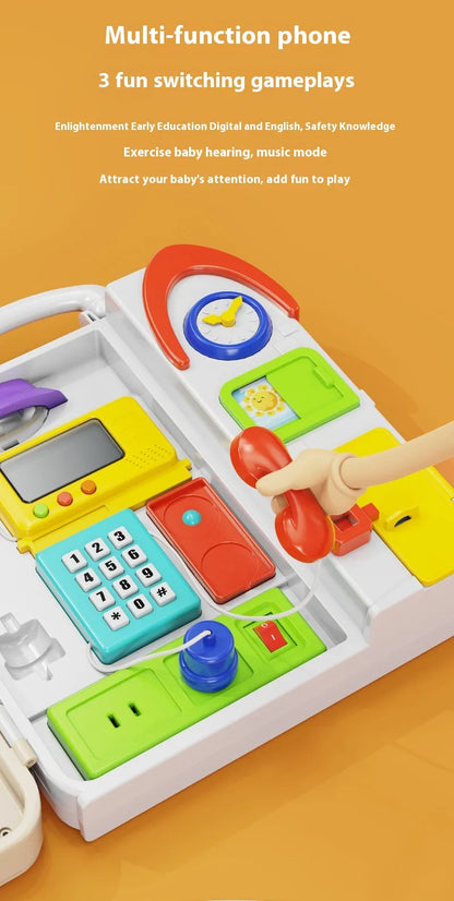 Unlock Potential: Montessori Busy Board – Toddler Learning Toy! 🧠✨