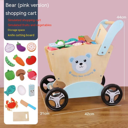 Step into Learning: Children's Early Childhood Education Walker Trolley! 🚶♀️🌈