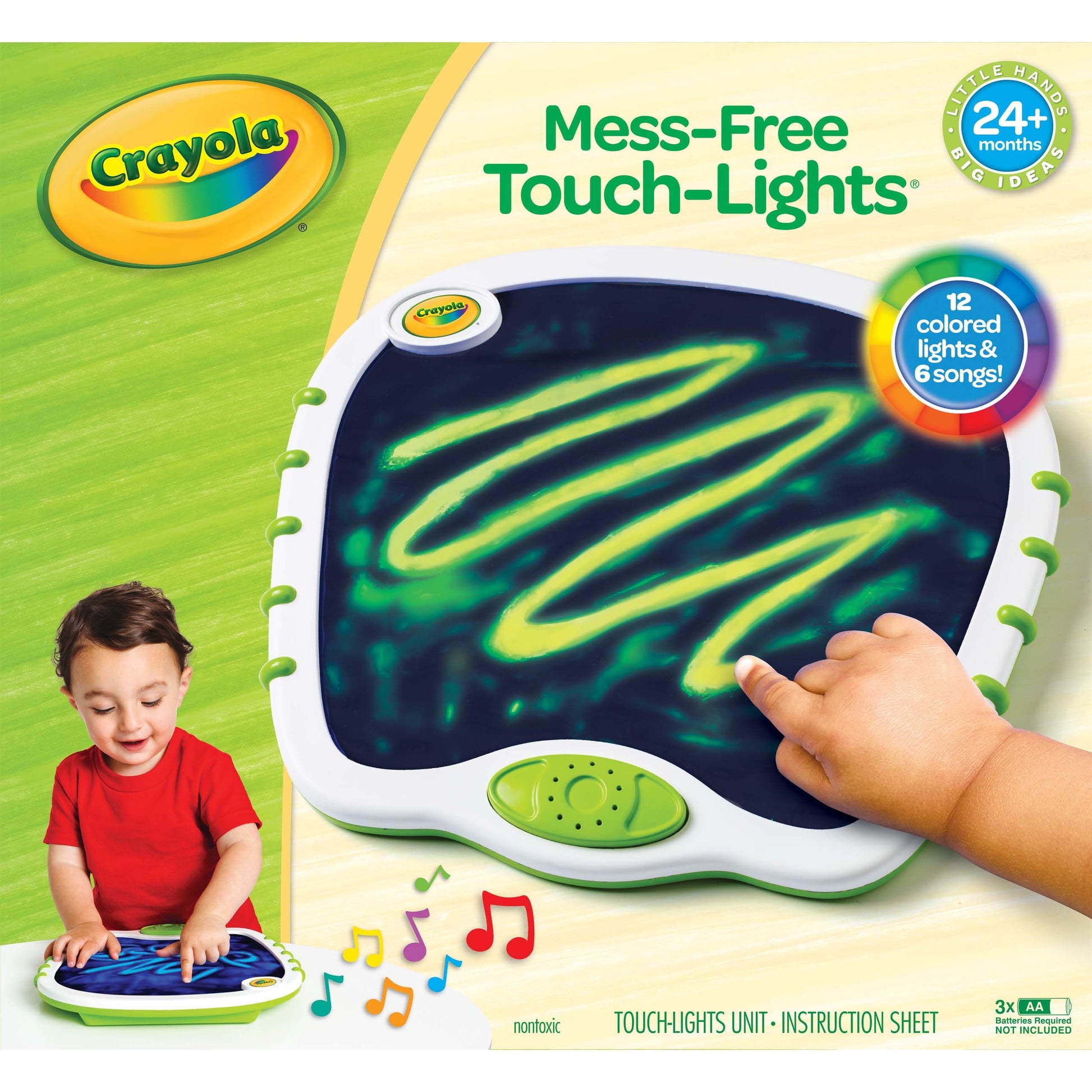 My First Touch Lights Art Kit, Musical Doodle Board, Gift for Girls & Boys
