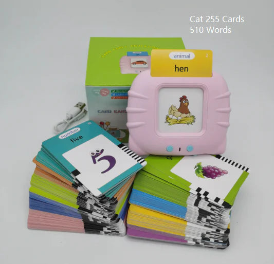 Learn & Speak: Early Childhood Education Card Machine for Smart Minds! 🗣️🎶