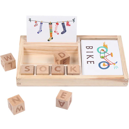 Build Words, Boost Brains: Our Fun English Letter Puzzle Toy!