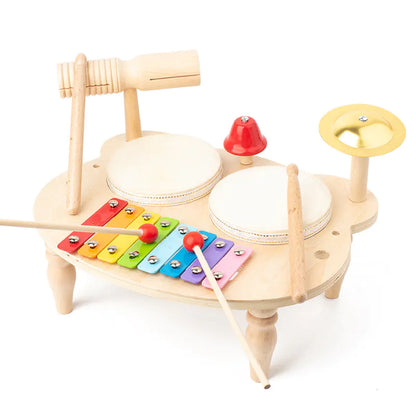 Rhythm & Grow: Multifunctional Music Drum Toy for Early Education! 🥁🎶