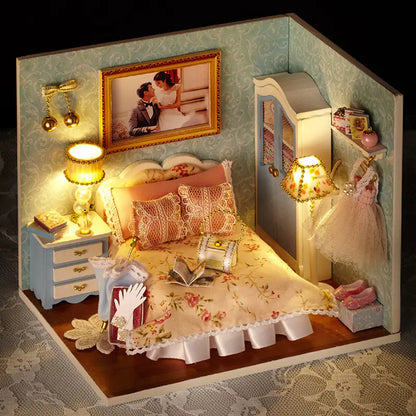 Build Your Dream: DIY Wooden House Puzzle Kit - Educational Toy! 🏡🎶