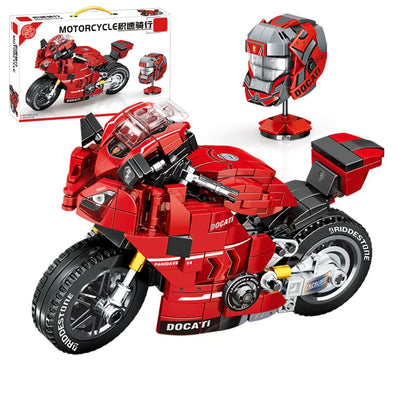 Build the Ride: Motorcycle Model Educational Toy for Future Engineers! 🏍️🧠