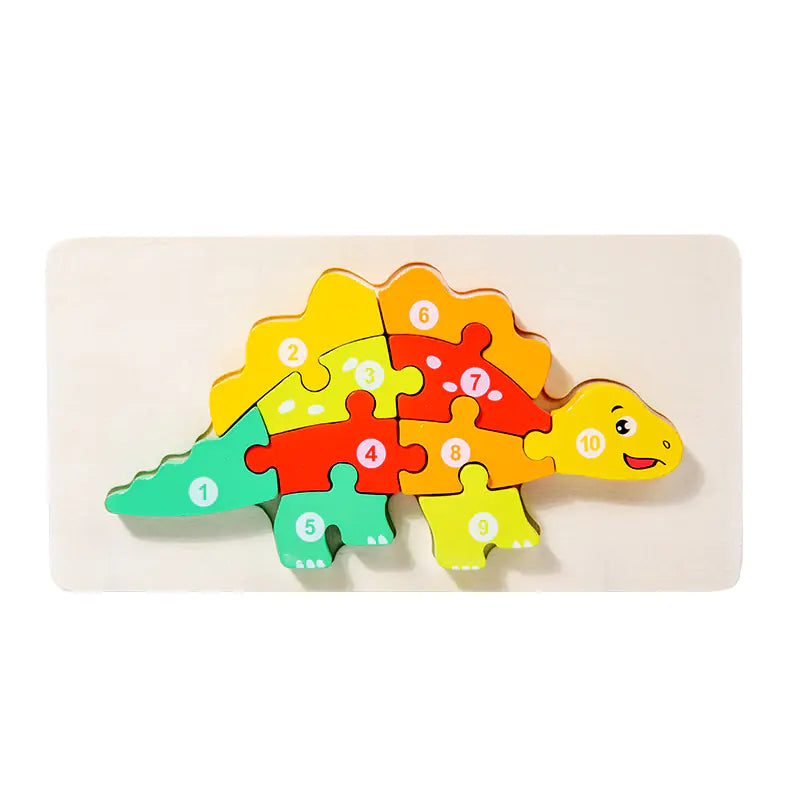 Explore & Learn: Wooden Educational Puzzle Toys for Kids! 🌳🧩