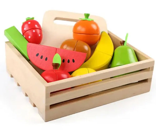 Cook, Cut & Learn: Simulation Kitchen Series Montessori Play House! 🍓🔪