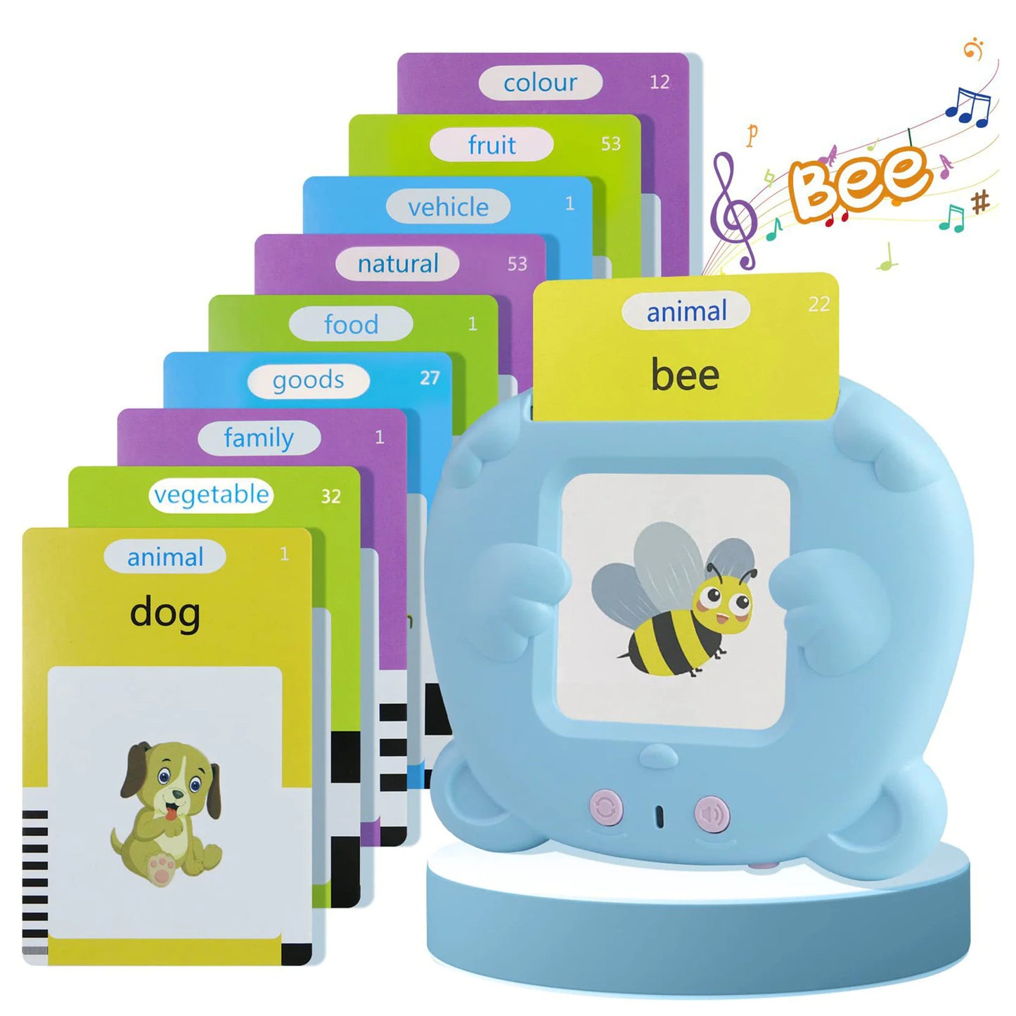 Learn & Speak: Early Childhood Education Card Machine for Smart Minds! 🗣️🎶