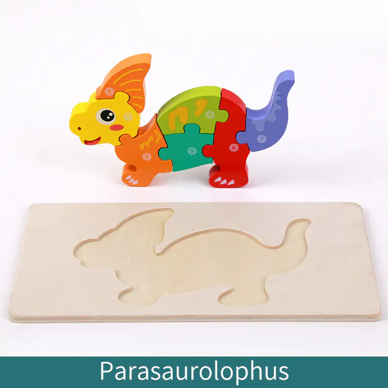 Explore & Learn: Wooden Educational Puzzle Toys for Kids! 🌳🧩