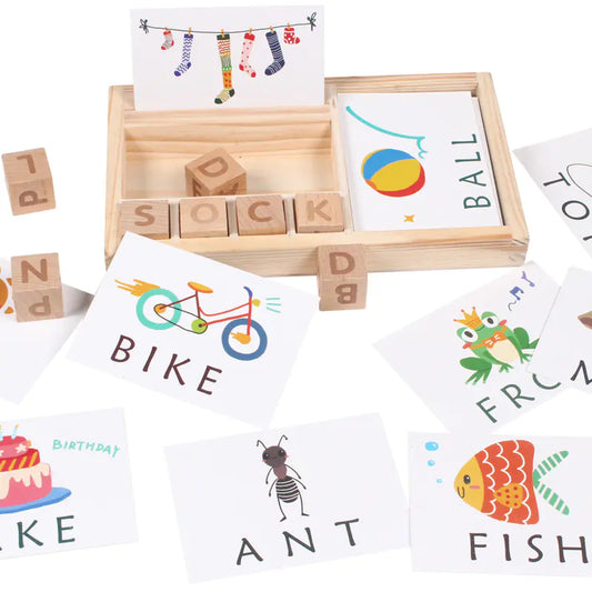 Build Words, Boost Brains: Our Fun English Letter Puzzle Toy!