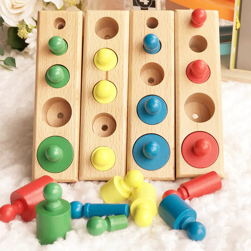 Sensory Wonders: Montessori Early Education Sensory Blocks for Toddlers! 🖐️🧠