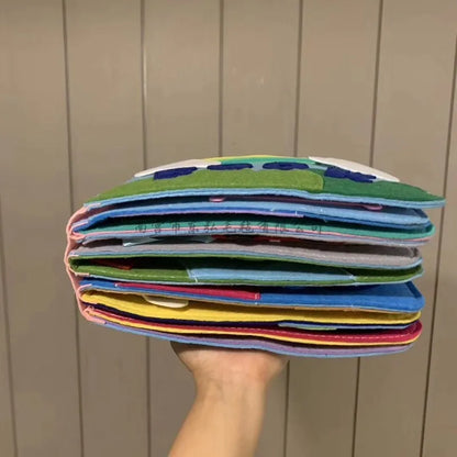 Cuddle & Learn: Montessori Series Children's Baby Cloth Book! 📚👶
