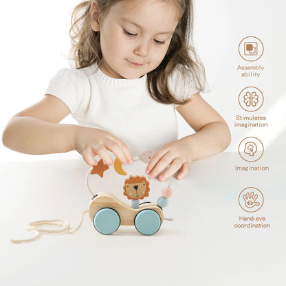 Grow & Grasp: Wooden Montessori Puzzle Toy for Brilliant Minds! 🌳🧠