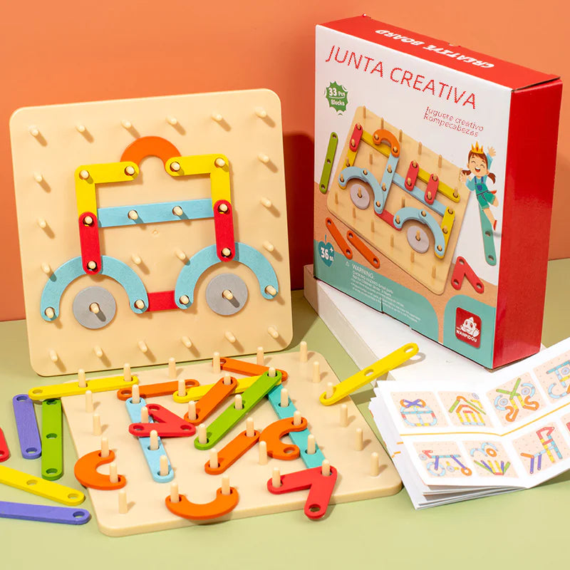 Learn & Build: Montessori Educational Letter and Number Building Blocks Toy!