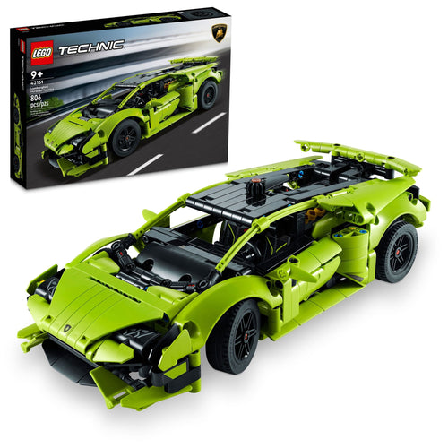 Technic Lamborghini Huracán Tecnica 42161 Advanced Sports Car Building Kit for Kids Ages 9 and up Who Love Engineering and Collecting Exotic Sports Car Toys