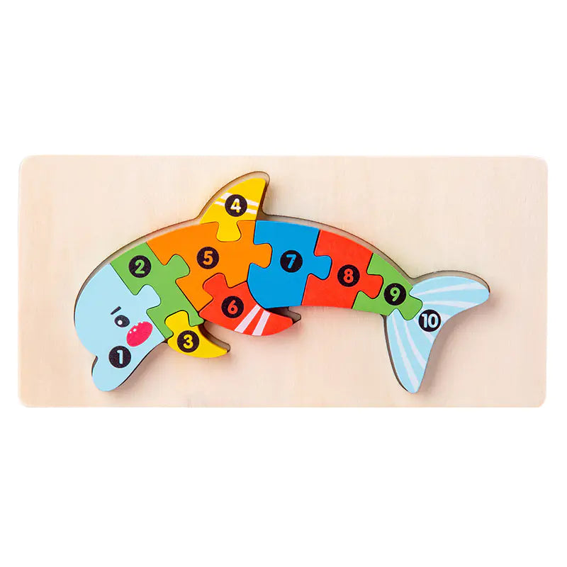 Explore & Learn: Wooden Educational Puzzle Toys for Kids! 🌳🧩