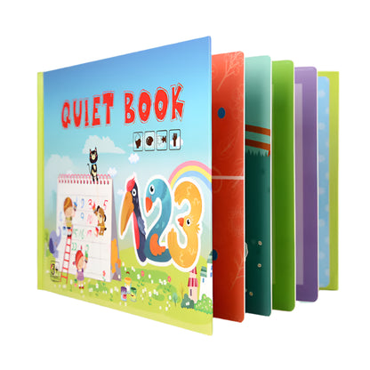 Dive into Discovery: Educational Sticker Book Set for Endless Learning!
