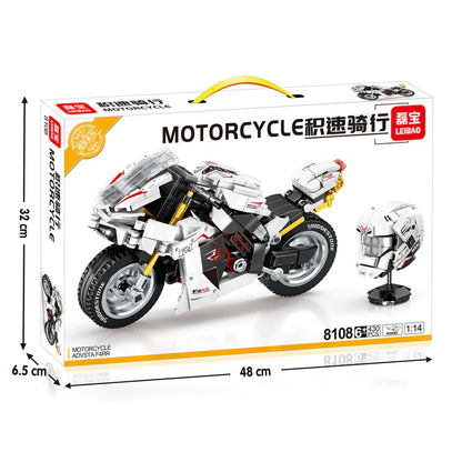 Build the Ride: Motorcycle Model Educational Toy for Future Engineers! 🏍️🧠