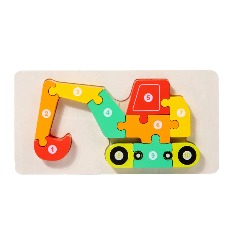 Explore & Learn: Wooden Educational Puzzle Toys for Kids! 🌳🧩